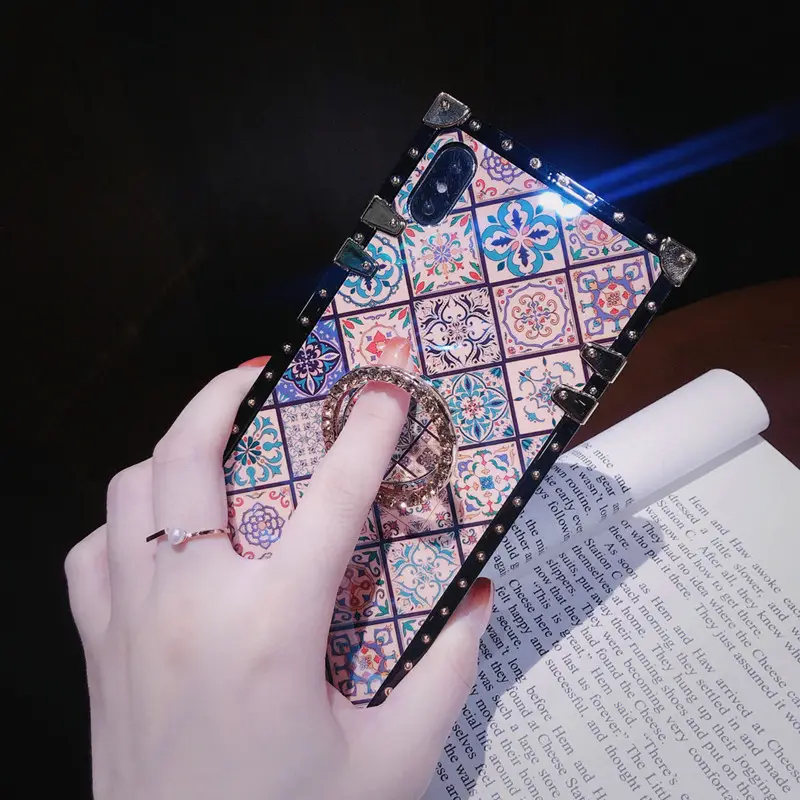 Chinese Rhombic iPhone 15 Drop Resistant Case — feature 10