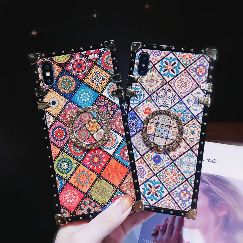 Chinese Rhombic iPhone 15 Drop Resistant Case — feature 5