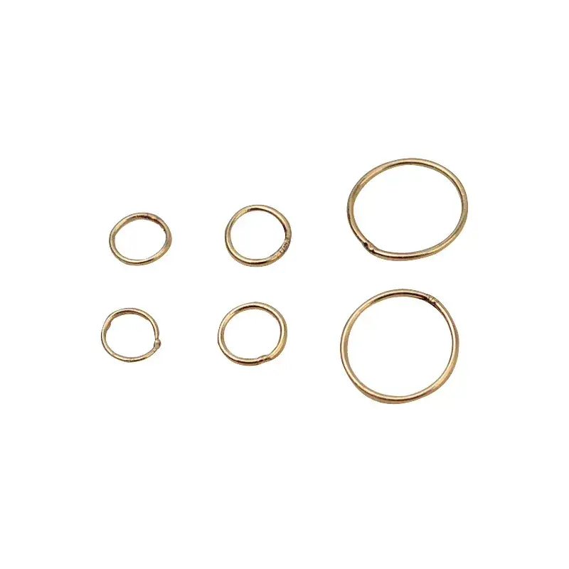 18K Gold DIY Rings for Jewelry Making