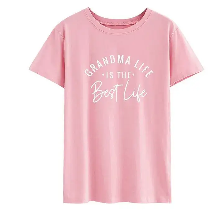 Grandma Life Best Life Grey T-Shirt - Image 3