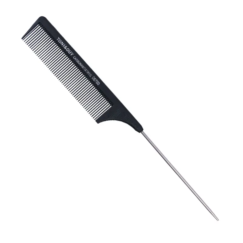 Pointed Steel Comb for Hair Styling and Makeup Partition - Image 4