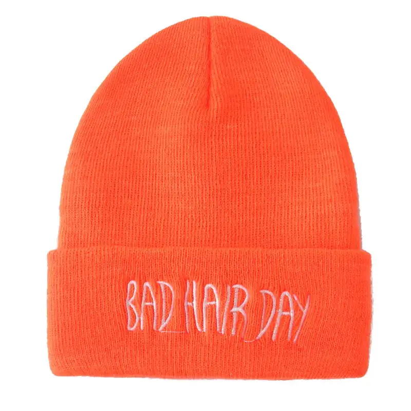 Kids Wool Beanie Bad Hair Day Neon 2019 - Image 3