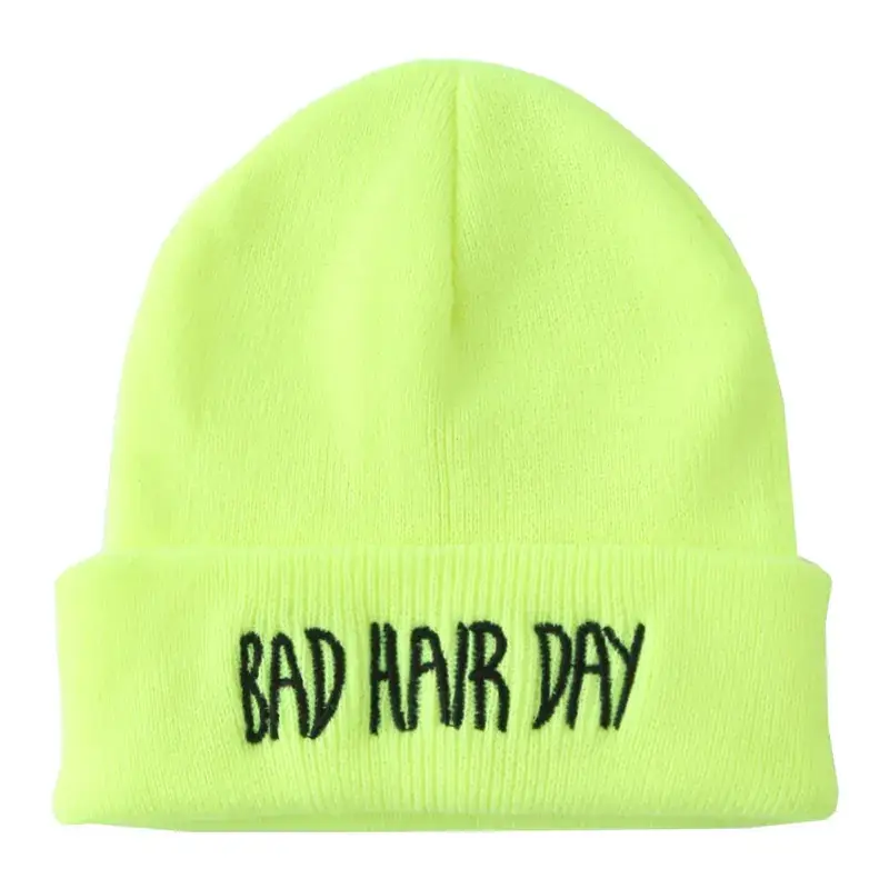 Kids Wool Beanie Bad Hair Day Neon 2019 - Image 4