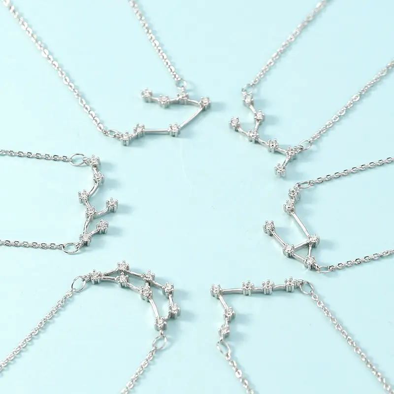 Twelve Constellation Necklace for Women Astrological Symbol - Image 15