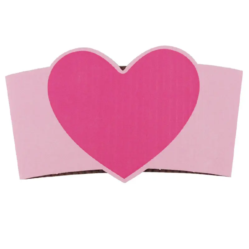 Hengxin Heart Design Disposable Cup Set 10-16oz - Image 6