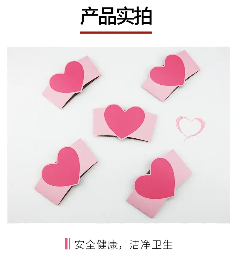 Hengxin Heart Design Disposable Cup Set 10-16oz — feature 4