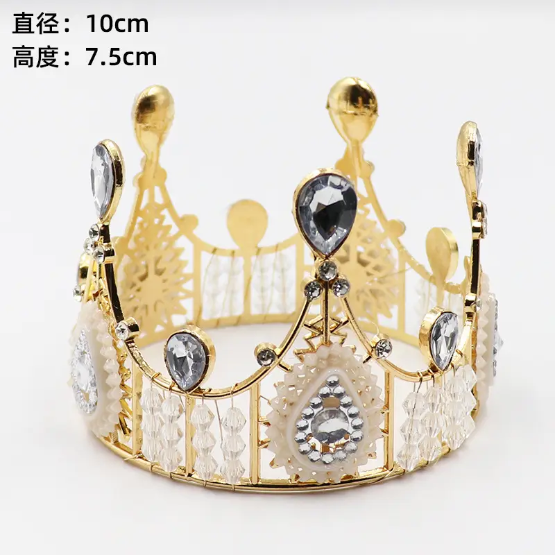 Plastic Queen Crown 12.5cm High Bronze - Image 14