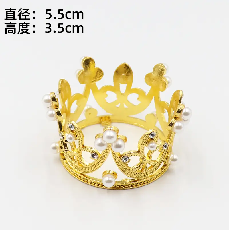Plastic Queen Crown 12.5cm High Bronze - Image 10