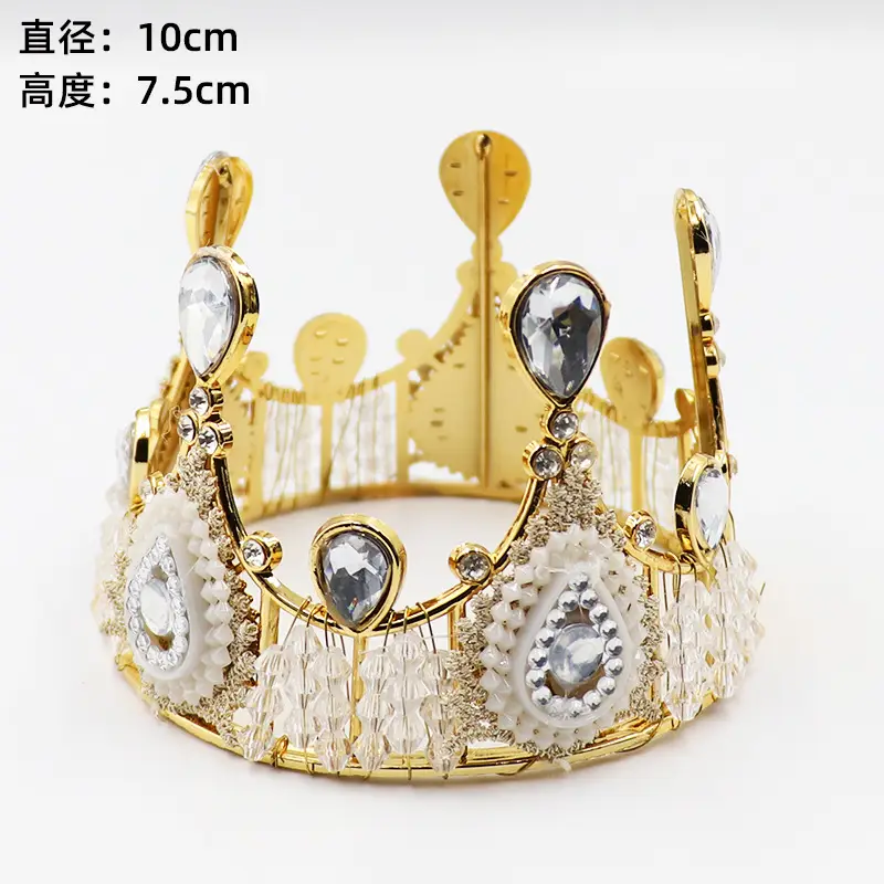 Plastic Queen Crown 12.5cm High Bronze - Image 11