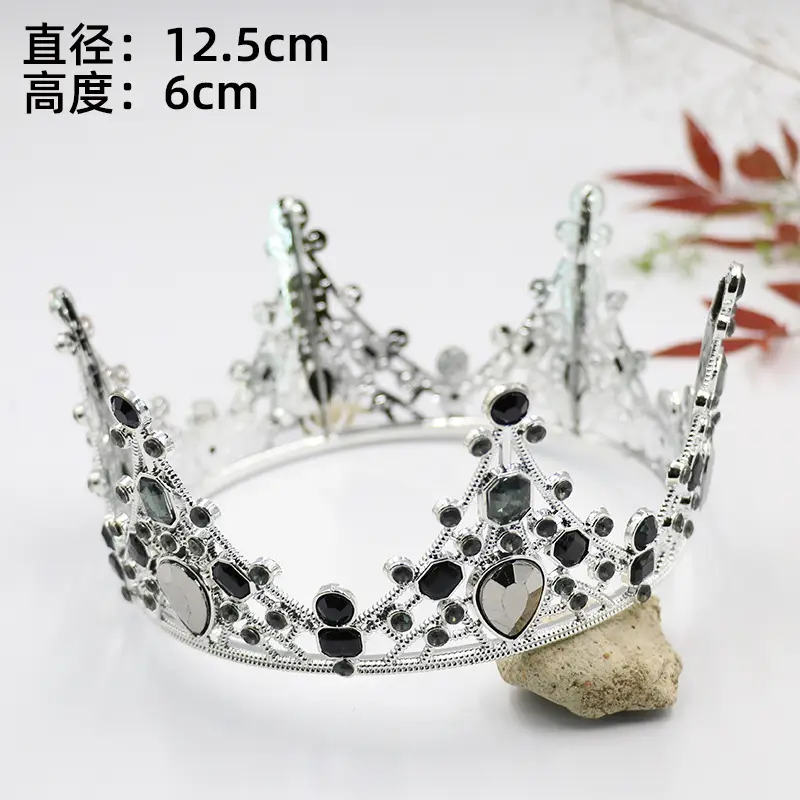 Plastic Queen Crown 12.5cm High Bronze - Image 3