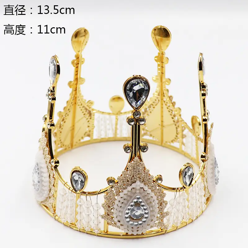 Plastic Queen Crown 12.5cm High Bronze - Image 5