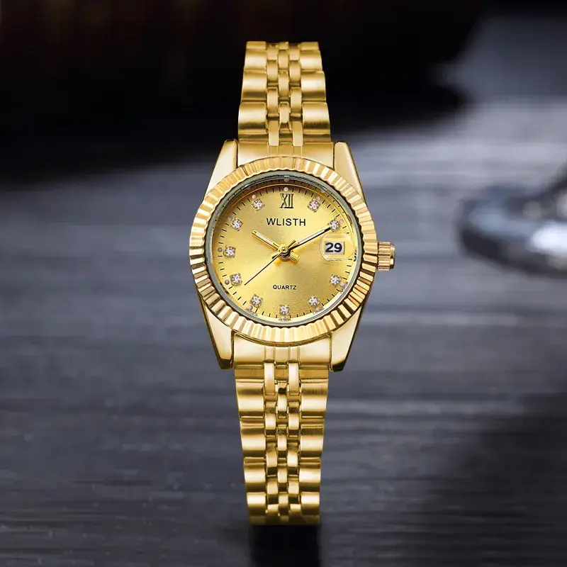 Men's Stainless Steel Calendar Watch Waterproof All Match - Image 2