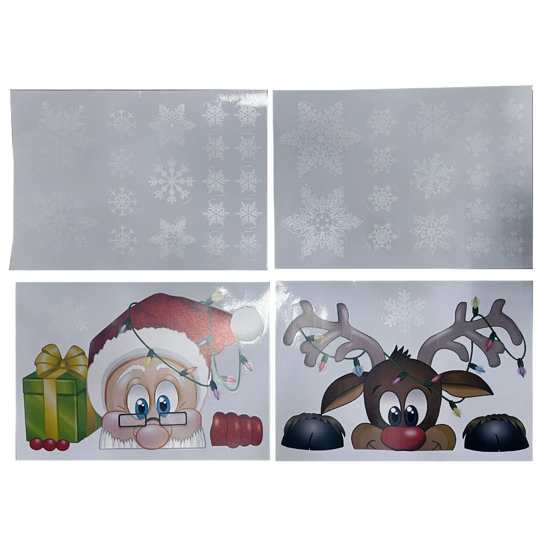 2026 Christmas Snowflake Stickers for Home Decor - Image 34