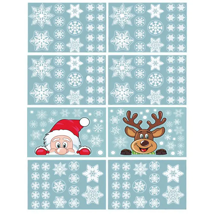 2026 Christmas Snowflake Stickers for Home Decor - Image 10