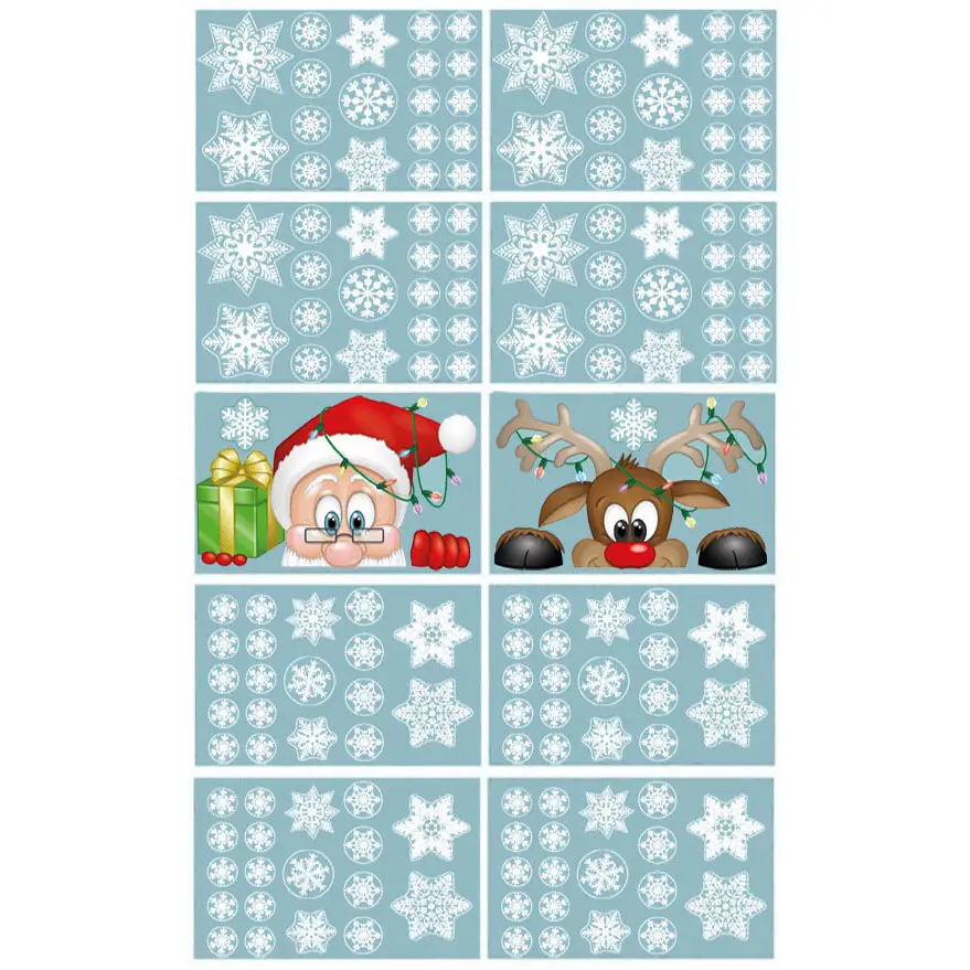 2026 Christmas Snowflake Stickers for Home Decor - Image 13