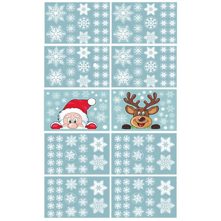 2026 Christmas Snowflake Stickers for Home Decor - Image 19