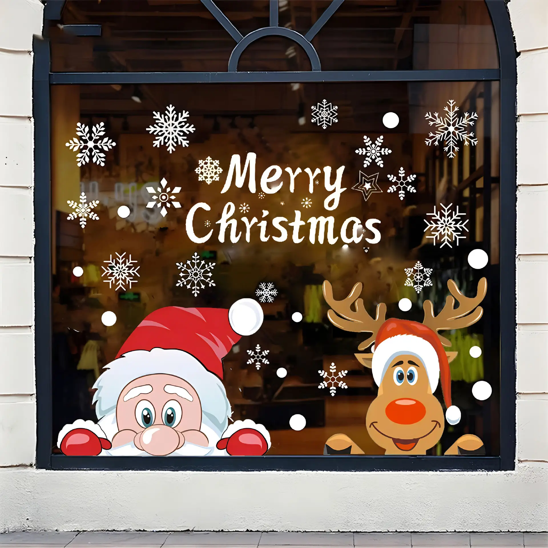 2026 Christmas Snowflake Stickers for Home Decor - Image 22
