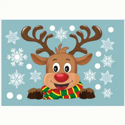 2026 Christmas Snowflake Stickers for Home Decor - Image 25