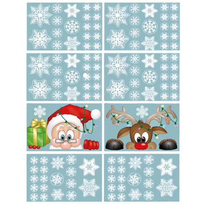 2026 Christmas Snowflake Stickers for Home Decor - Image 6