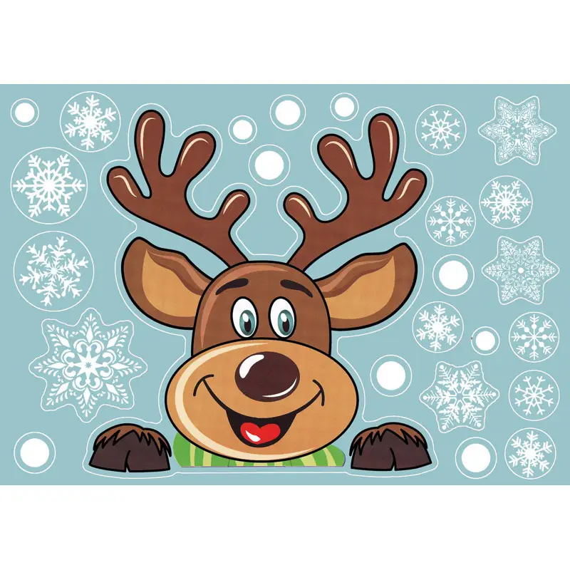 2026 Christmas Snowflake Stickers for Home Decor - Image 8