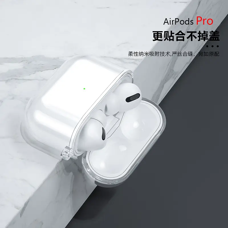 AirPods Pro Case Anti-Fall White Protective Cover - Image 7