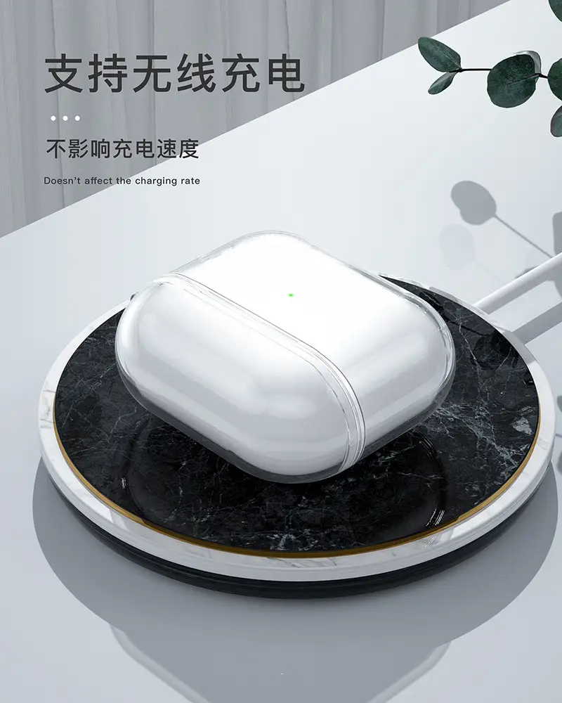 AirPods Pro Case Anti-Fall White Protective Cover — feature 10