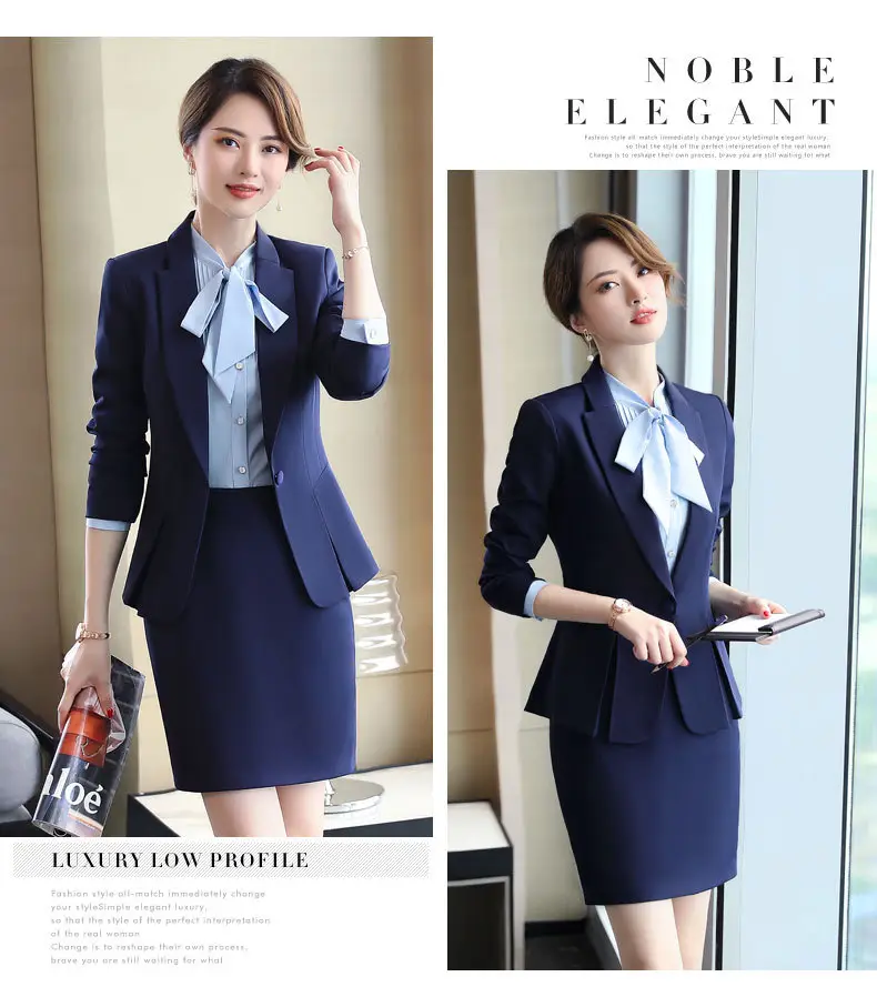 Women Black Suit 2018 Formal Work Interview — feature 24