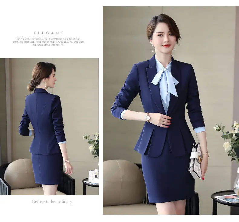 Women Black Suit 2018 Formal Work Interview — feature 25