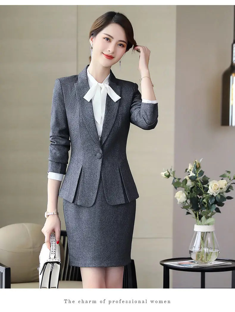 Women Black Suit 2018 Formal Work Interview — feature 30