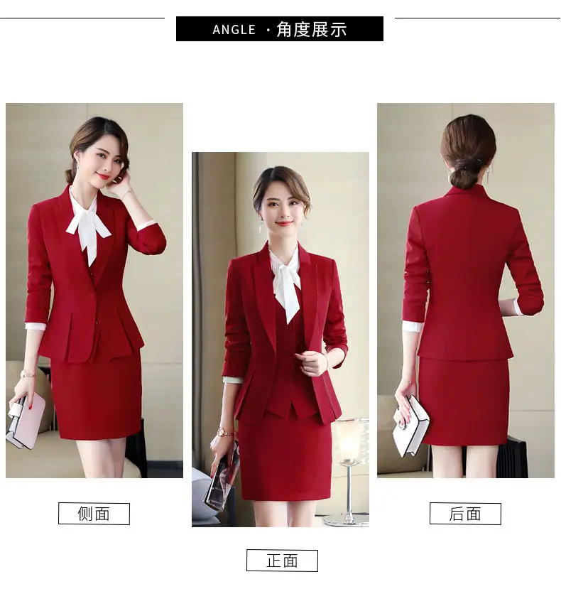 Women Black Suit 2018 Formal Work Interview — feature 7