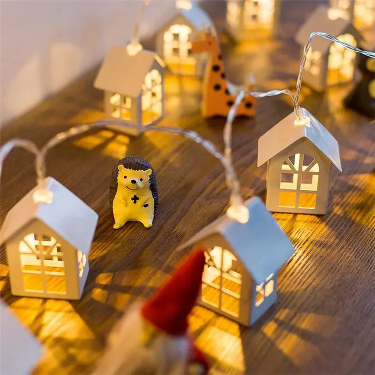 Nordic House LED String Lights for Bedroom Decor - Image 6
