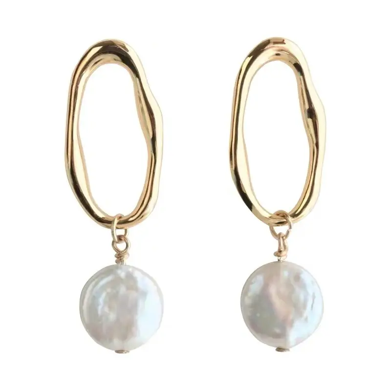 Retro Baroque Pearl Earrings for Women - Image 5