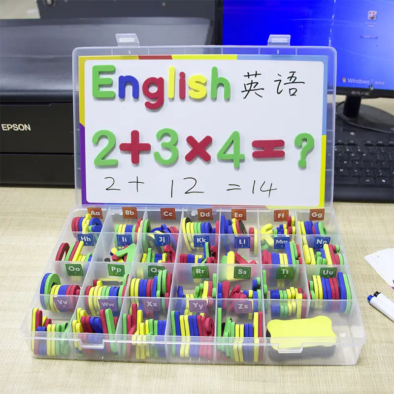 Magnetic English Alphabet Stickers for Kids 256 PCS - Image 20