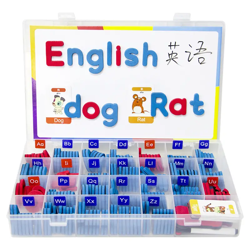 Magnetic English Alphabet Stickers for Kids 256 PCS - Image 23