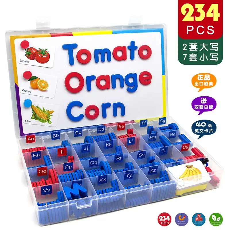 Magnetic English Alphabet Stickers for Kids 256 PCS - Image 7