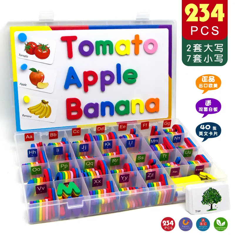 Magnetic English Alphabet Stickers for Kids 256 PCS - Image 8