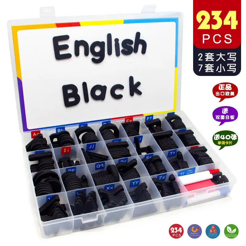Magnetic English Alphabet Stickers for Kids 256 PCS - Image 9