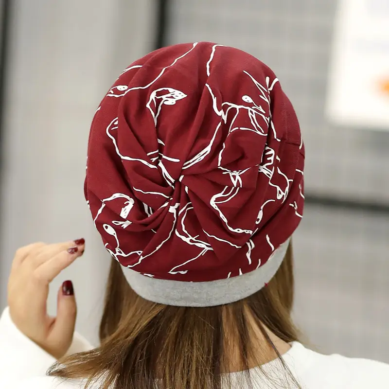 Women's Velvet Windproof Moon Cap Winter Plus - Image 4