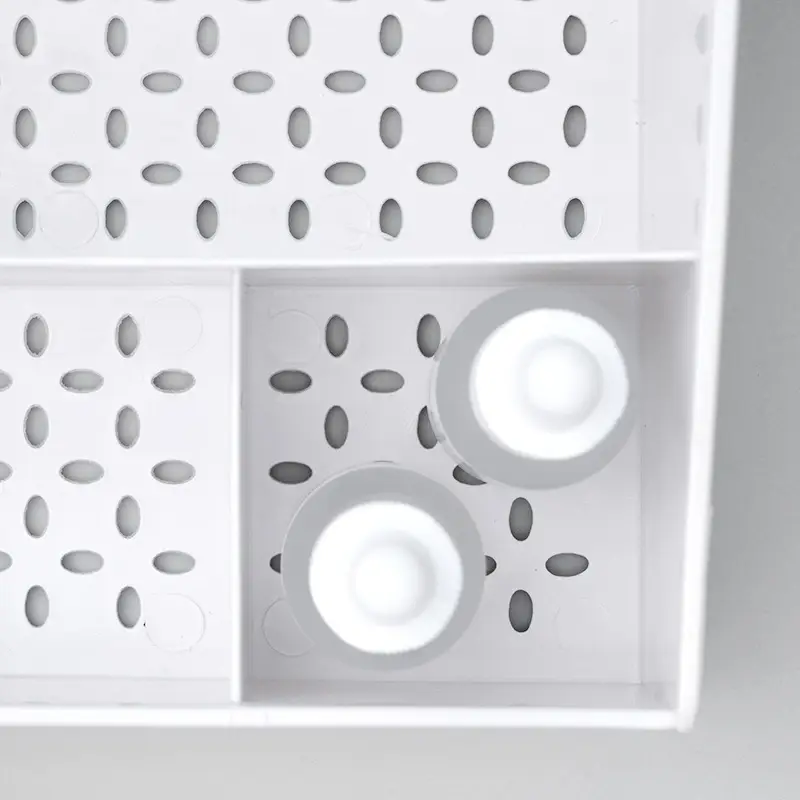 White Drawer Type Cosmetic Storage Box 28x17x13