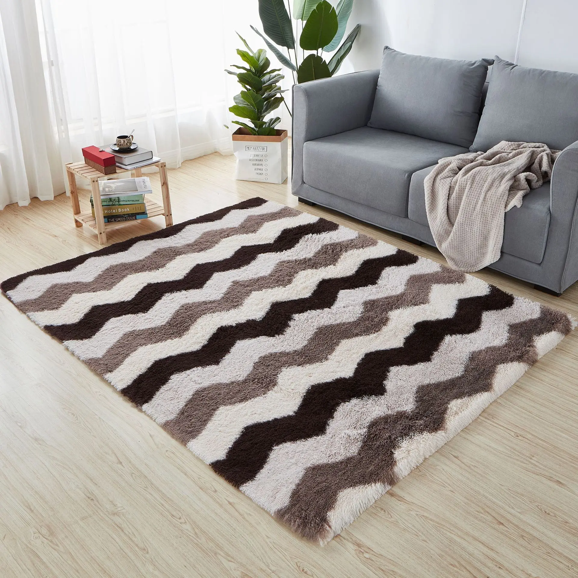 Cross-Border Dropshipping Plush Carpet Floor Mat Living Room Bedroom — feature 12