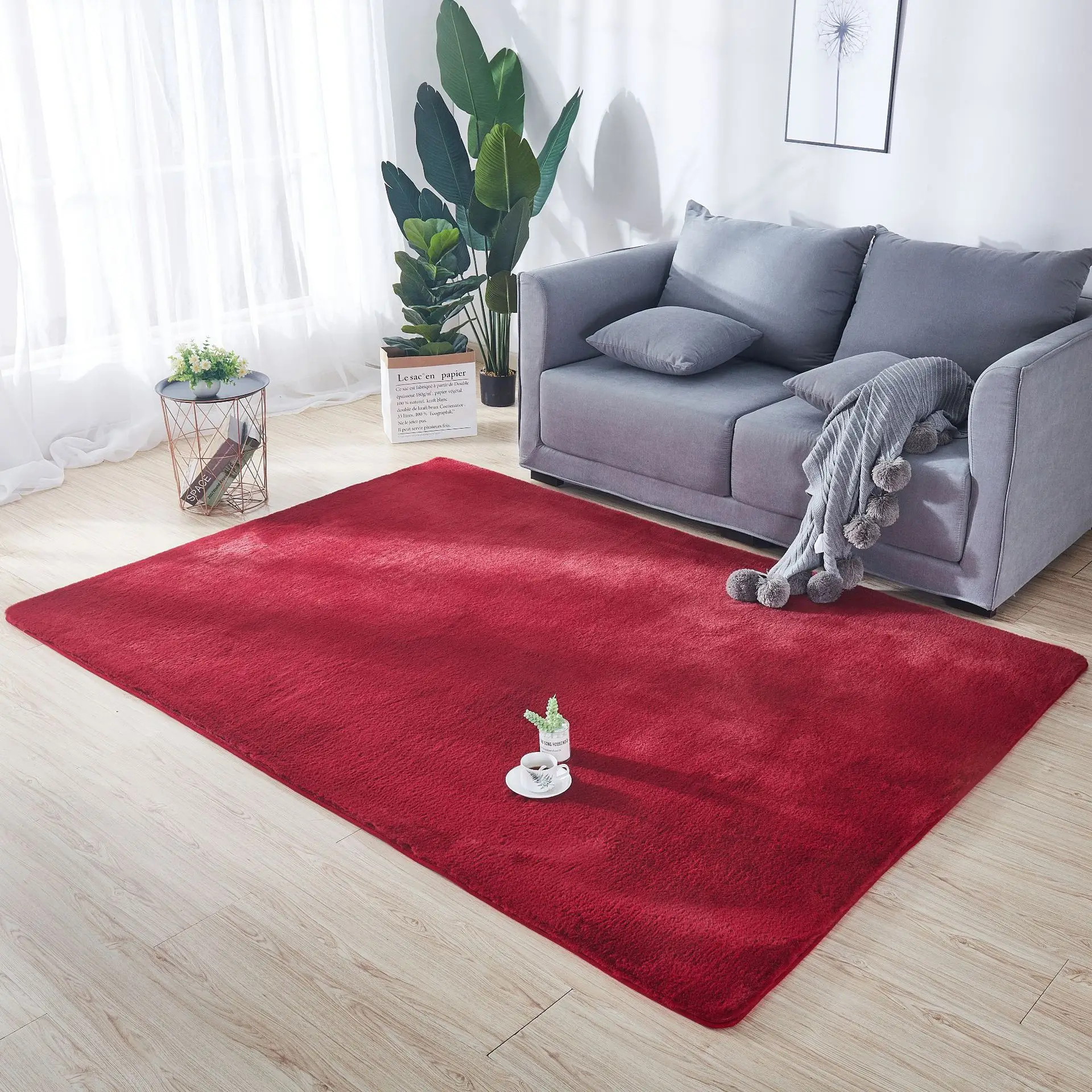 Cross-Border Dropshipping Plush Carpet Floor Mat Living Room Bedroom — feature 23