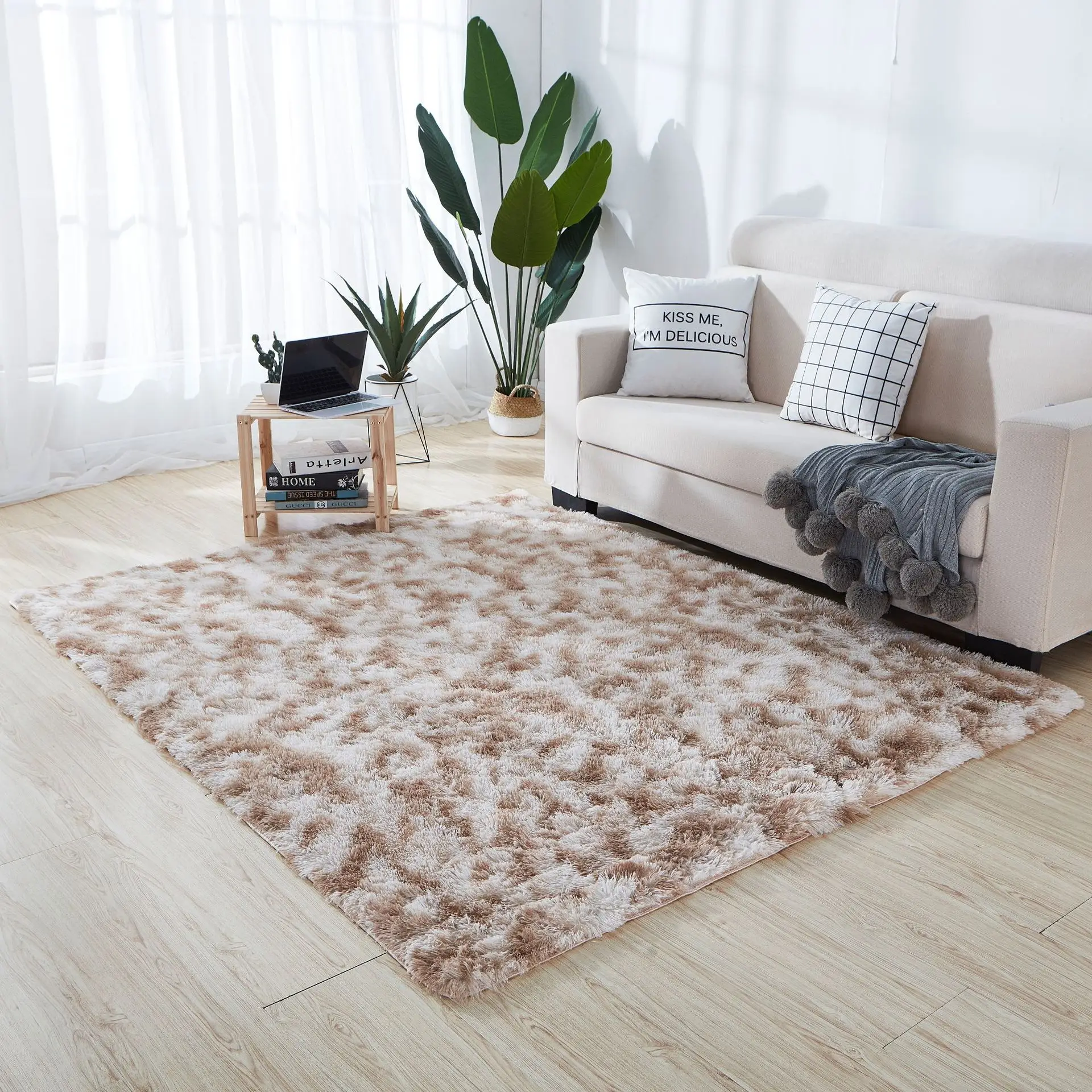 Cross-Border Dropshipping Plush Carpet Floor Mat Living Room Bedroom