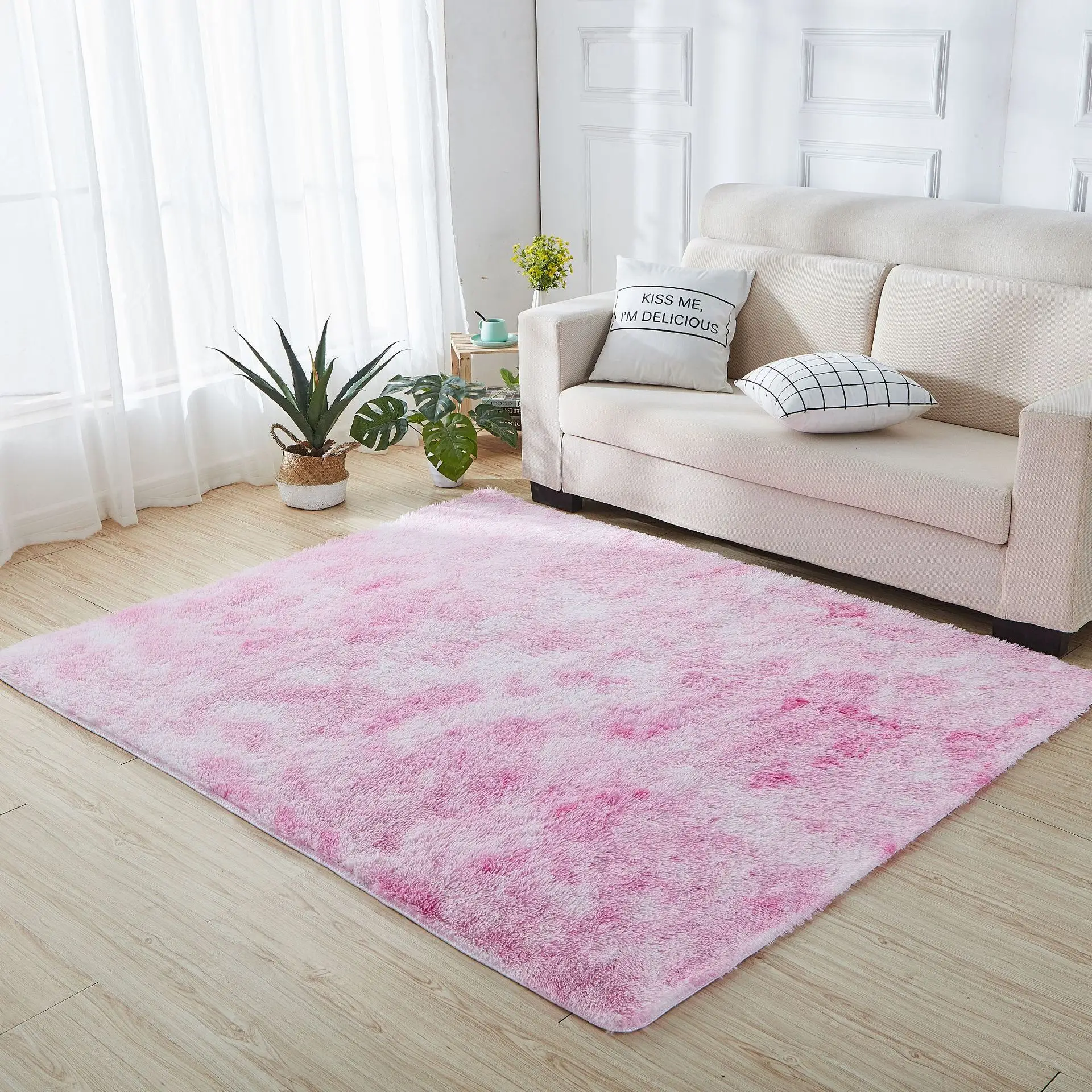 Cross-Border Dropshipping Plush Carpet Floor Mat Living Room Bedroom