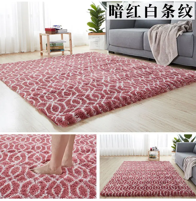 Cross-Border Dropshipping Plush Carpet Floor Mat Living Room Bedroom