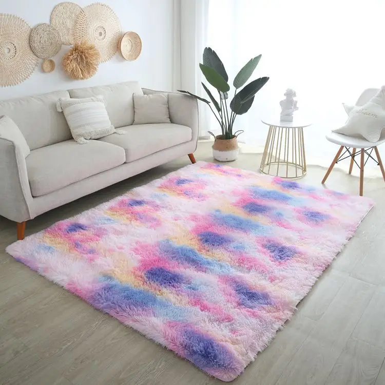 Cross-Border Dropshipping Plush Carpet Floor Mat Living Room Bedroom