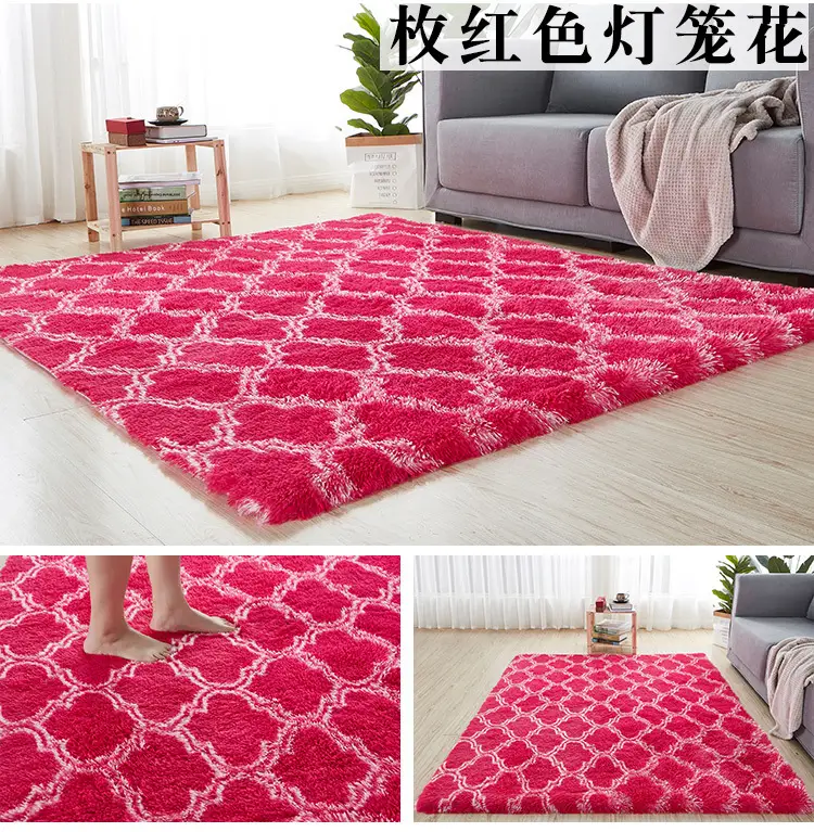 Cross-Border Dropshipping Plush Carpet Floor Mat Living Room Bedroom