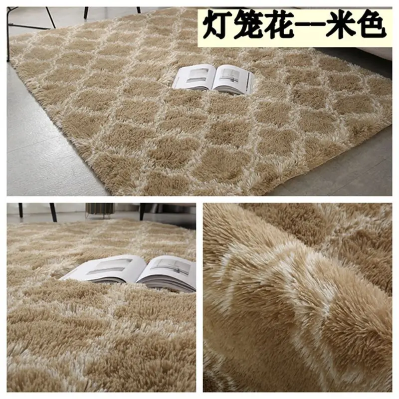 Cross-Border Dropshipping Plush Carpet Floor Mat Living Room Bedroom