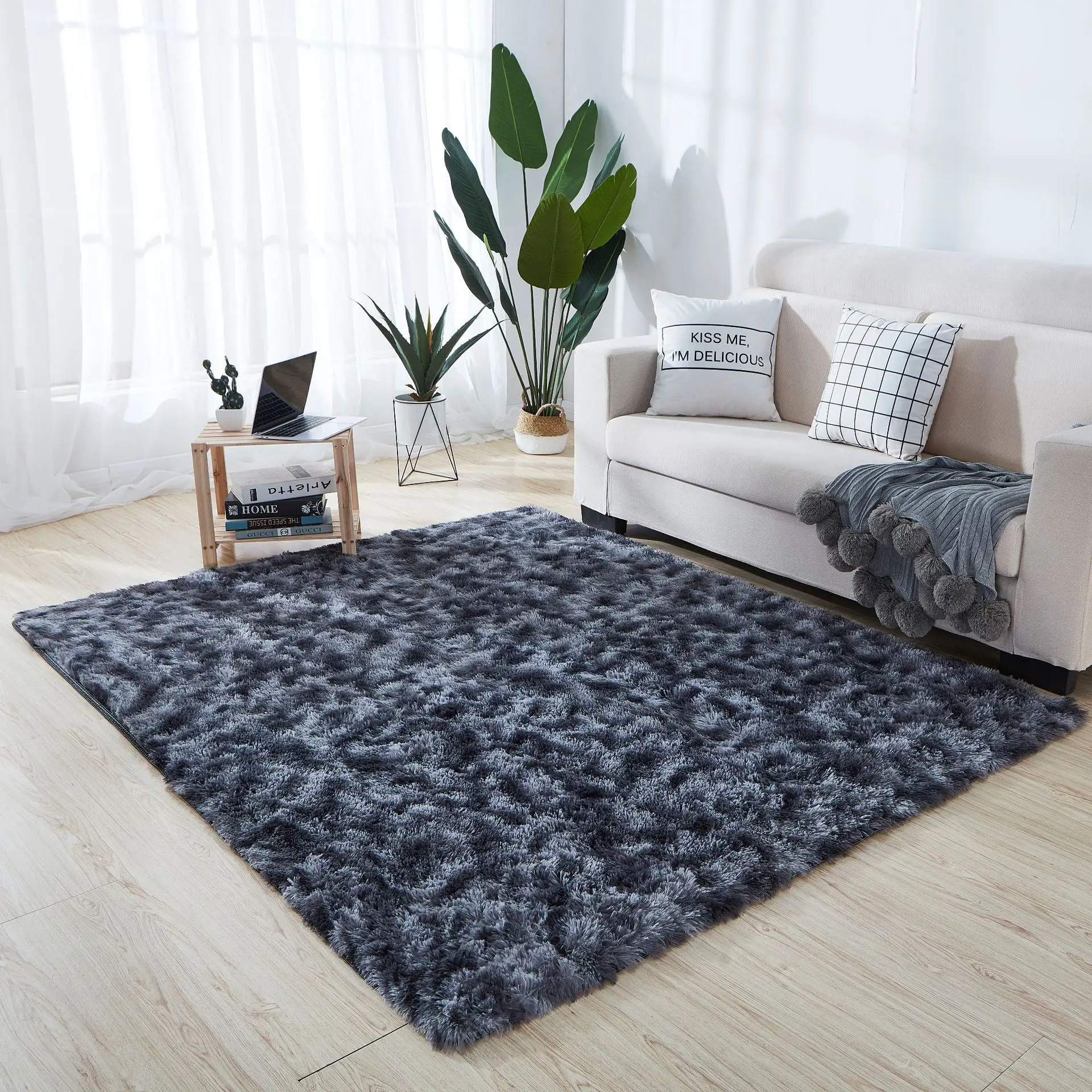 Cross-Border Dropshipping Plush Carpet Floor Mat Living Room Bedroom