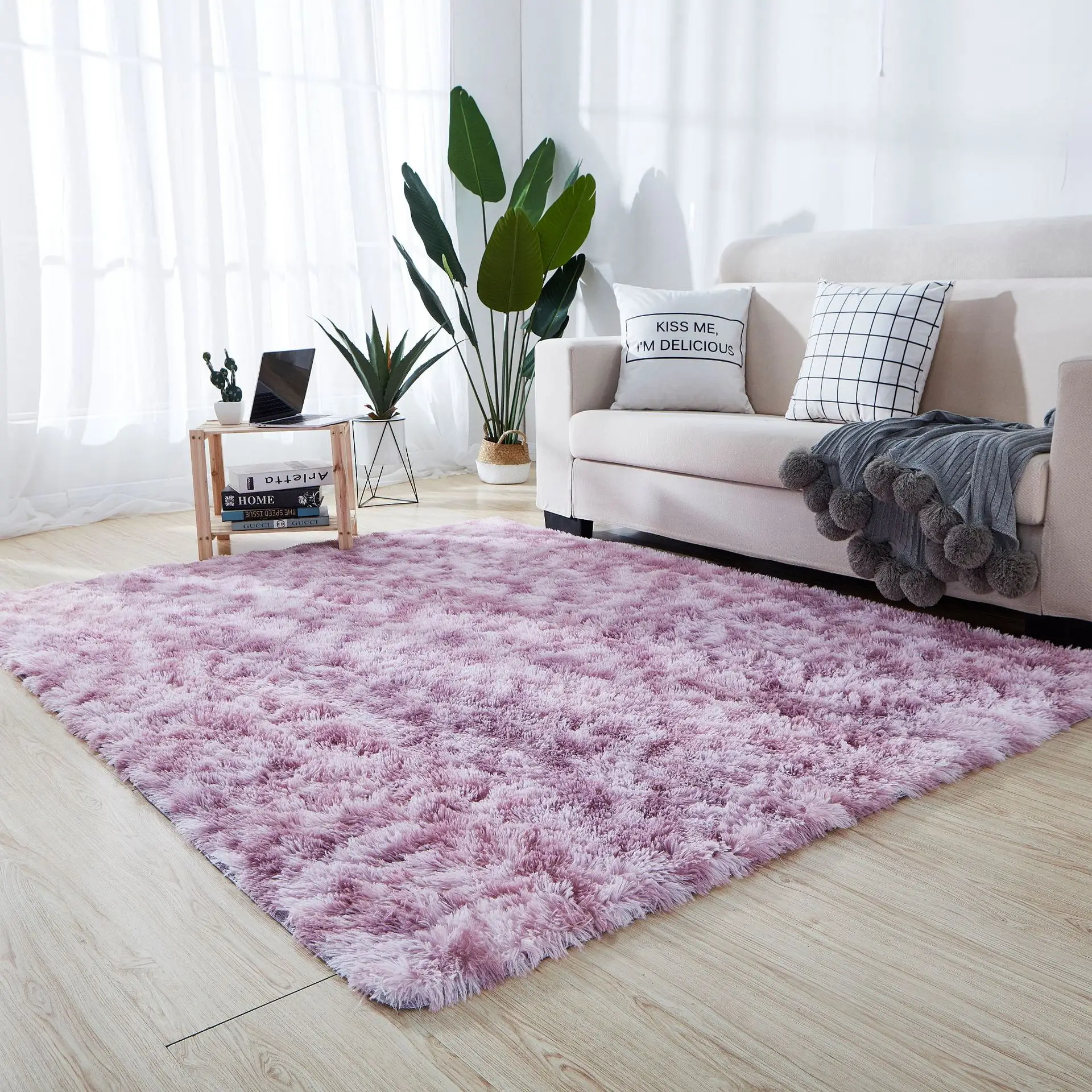 Cross-Border Dropshipping Plush Carpet Floor Mat Living Room Bedroom