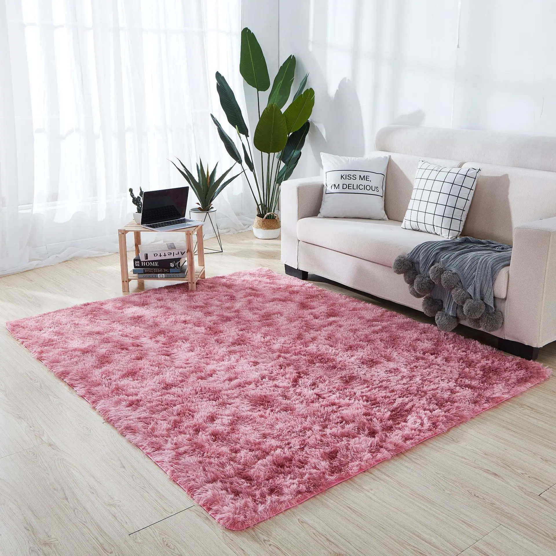 Cross-Border Dropshipping Plush Carpet Floor Mat Living Room Bedroom